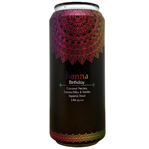 More Brewing - Henna: Birthday (2026) – stout van More Brewing, blik 47,3 cl