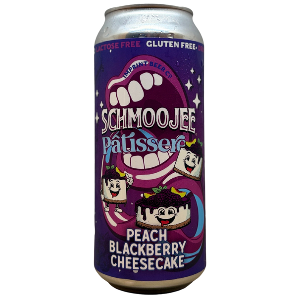 Imprint - Schmoojee Pâtisseree Peach Blackberry Cheesecak