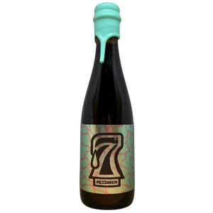 Messorem x Brasserie Du Bas - A7Y7 x Bas-Canada – barrel aged stout van Messorem, fles 37,5 cl