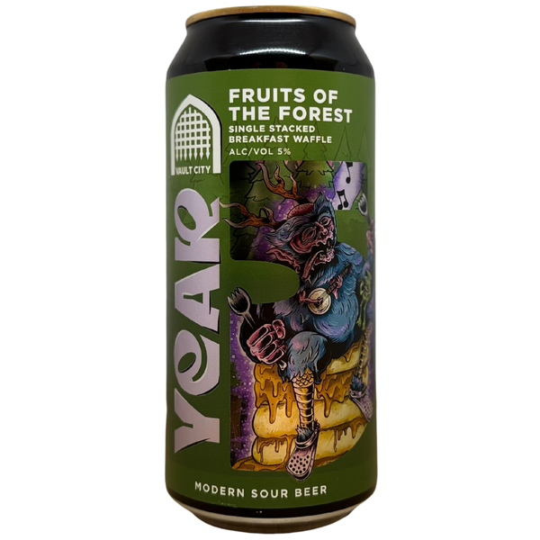 Vault City - Year 5 - Fruits Of The Forest Single-Stacked Breakfast Waffle