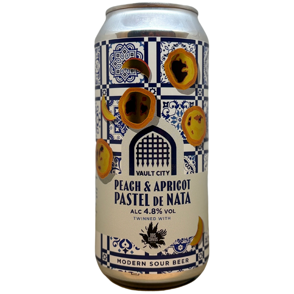 Vault City x Dois Corvos - Peach & Apricot Pastel De Nata
